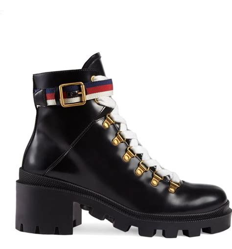 gucci comabt boot|Gucci Combat Boots & Moto Boots For Women .